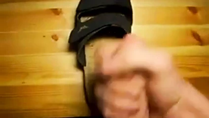 cum on shoe 2