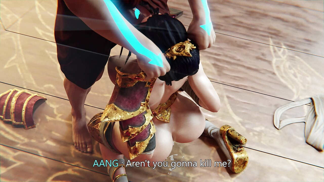Busty 3D Azula Blowjob og Knulle