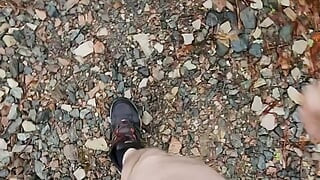 J’ai encore fait une petite randonnée sur le sentier.
