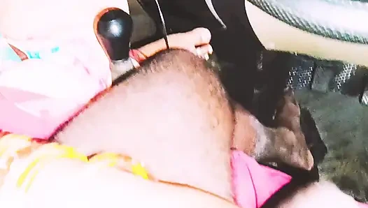 Indian Car Sex Pink Saree Bhabi Try to Fucking with Boy Friend. Telugu Firty Talks.