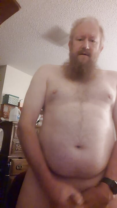 Hal masturbating to orgasm