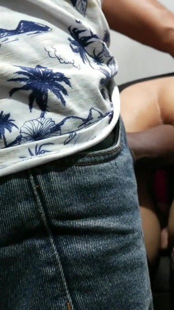 Captivating moment from "THIS YOUNG LATINA MOANS WITH PLEASURE AND PAIN WITH A THICK DILDO NAILED IN HER BUTT"