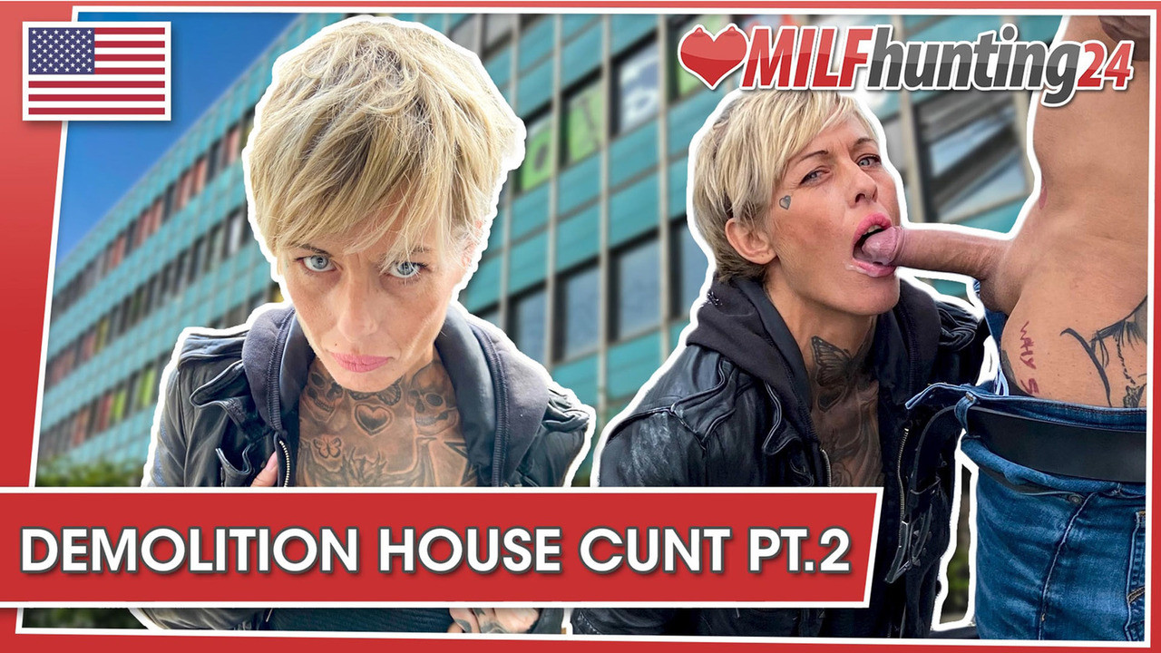 熟女猎人让vicky hund吞下他的负担！ milfhunting24