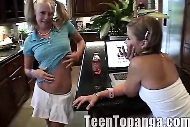Teen Topanga Visits her Lesbian Friend Little Summer