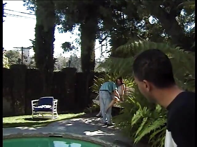 Two Guys Fuck Brunette Slut Tight Holes