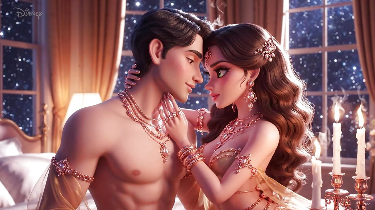 Desi Indian Couple Ki Pure Passion Night – Gold Jewelry Mein Sexy Girl Aur Muscular Boy Ki Hot Chemistry