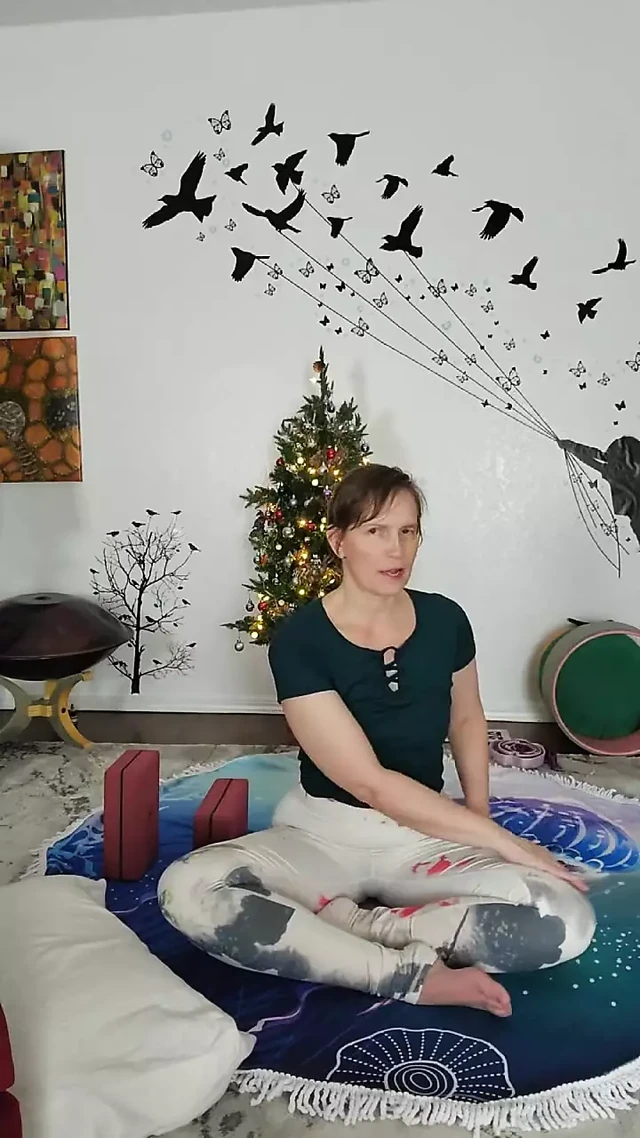 Open your back compression with easy stretching