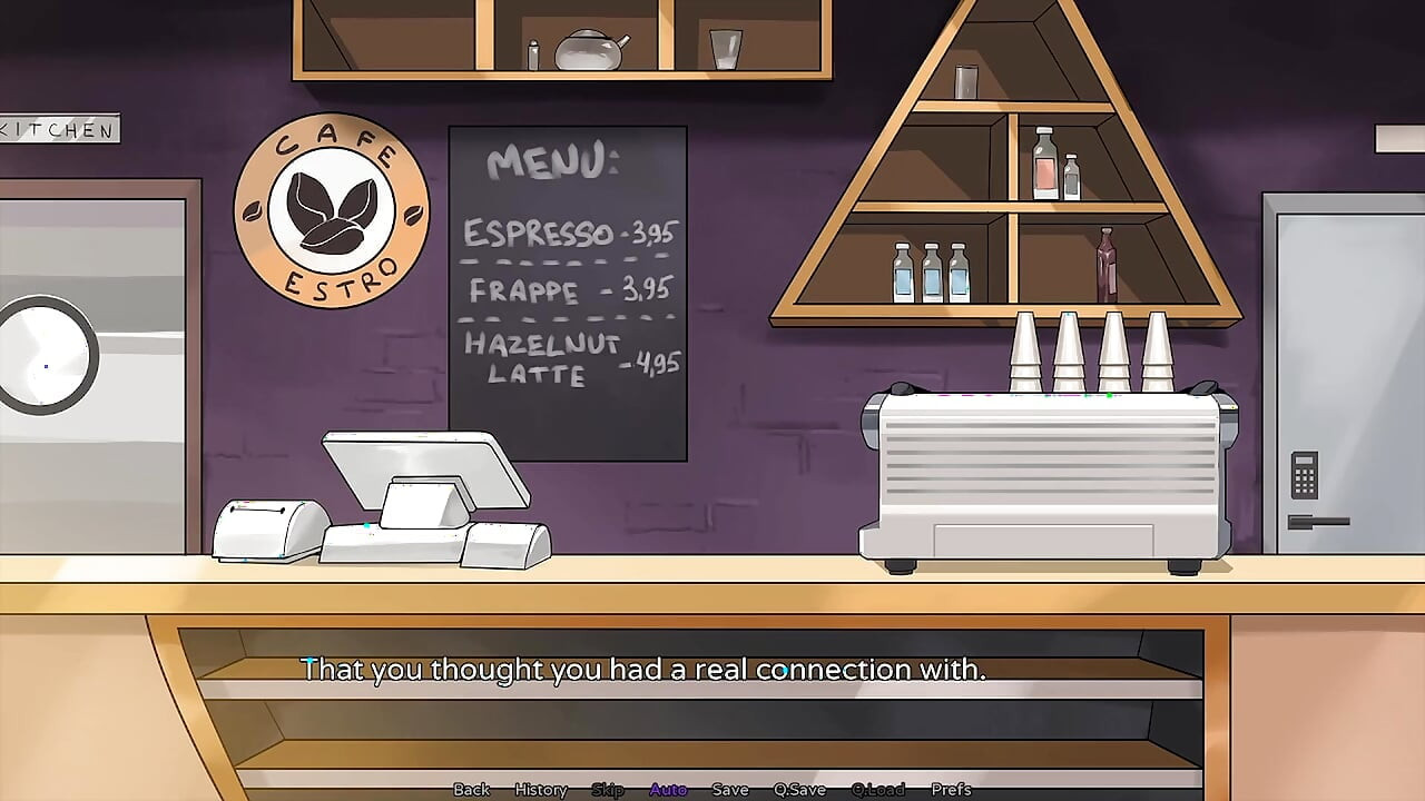Hazelnut latte 1 - fındık kahvemde mastürbasyon yaparken yakalanıyor