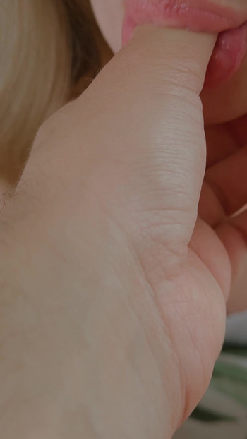 Huge wife with big tits plays with her husband. He loves my thighs and breasts