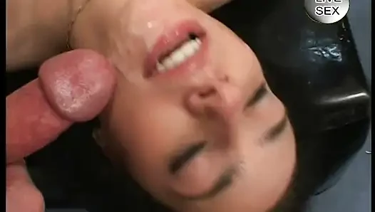 Pierced slut likes being screwed by a bunch of horny guys