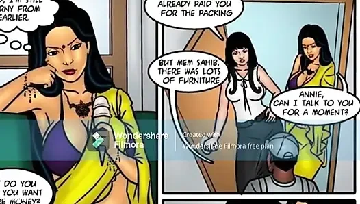 Savita bhabhi aur annie ki gaand faad chudai.