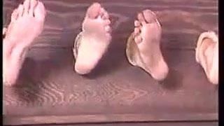 old video bastinado two girls