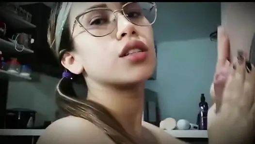 Güzel azgın latin ile derin sakso