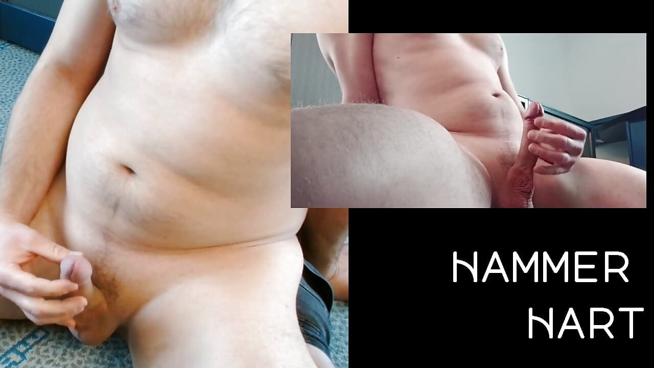 Masturbate Naked With Hard Cock & Squirt Sperm
