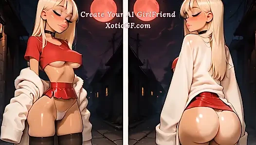 Polizist grob anal mit einer hure von der straße (AI generated)