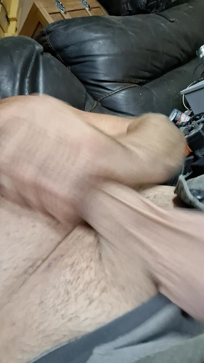 Stroking before tagging the wife