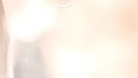 Playing pussy with a bottle