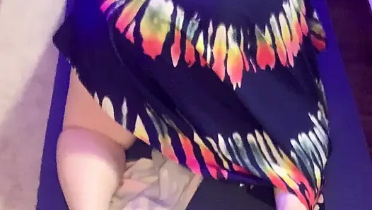 BBW Does Peek a Boo Yoga