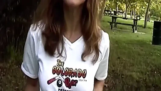 Amateurmasturbation Im Park