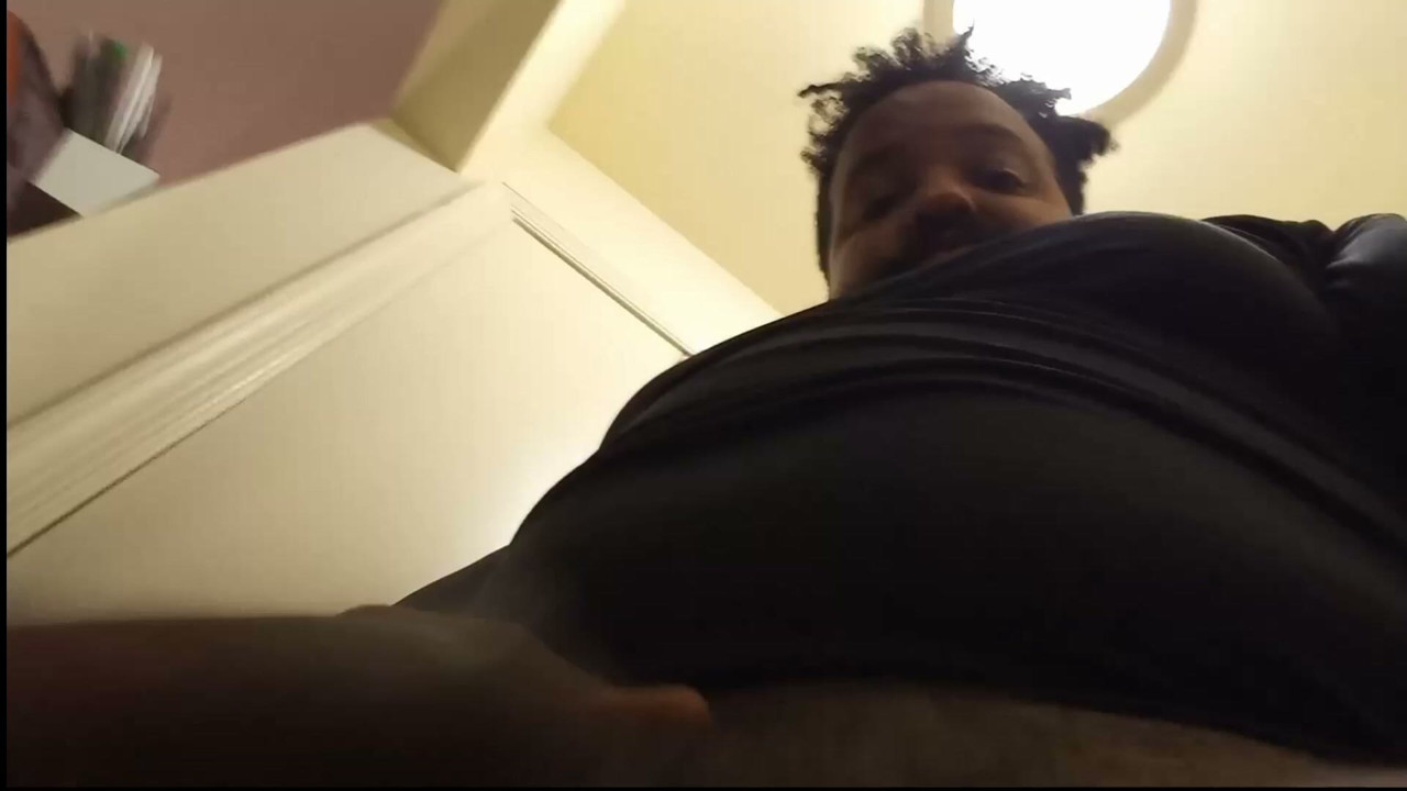 Daddy jerks off and blows his load