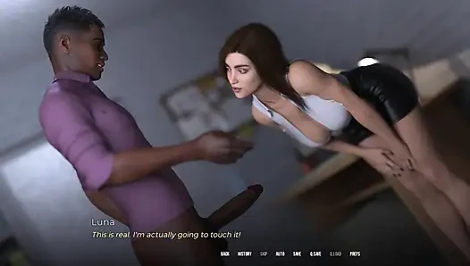 Wife Sucking Big Black Dick for the First Time in Her Life While Her Cuck Hubby Watches Filled with Jealousy and Arousal
