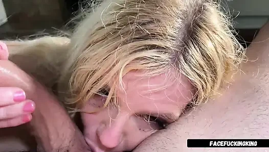 Шлюховатая Блондинка Nikki, Грубый Секс И 2 Кримпая