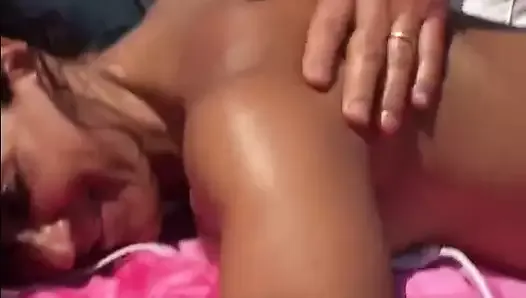 Massage on a boat
