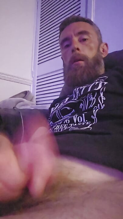 Wanking and slipping a finger in my ass