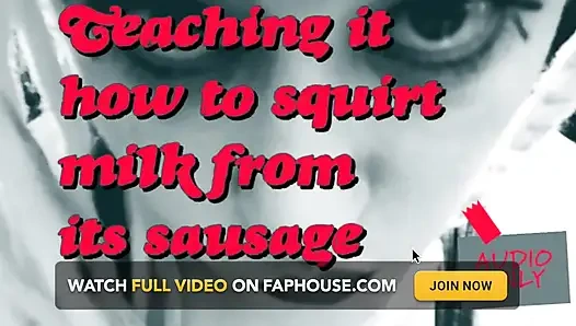 Teaching the Pig How to Squirt Milk From Its Sausage Its My Voice Pitchshifted