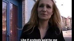 Mujer francesa follada por dinero