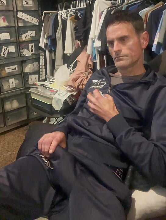 Mike masturbating again