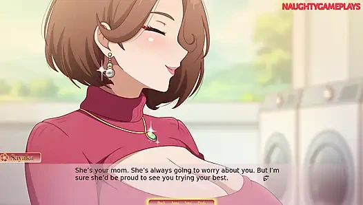 Sayaka My Naughty Milf Neighbor By Erebeta - Sexy Big Tits Stepmom Enjoying HOT SEX With Her New Neighbor