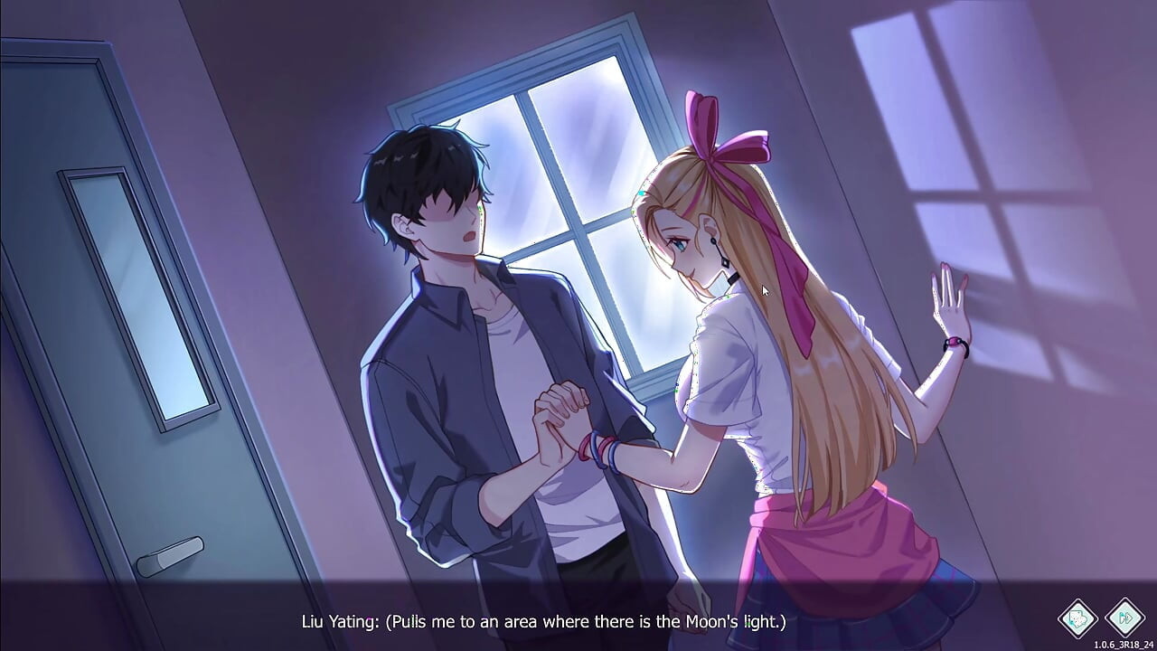 Happy student part 6! There is no light in the dorm she acsidently grubs me by my dick!