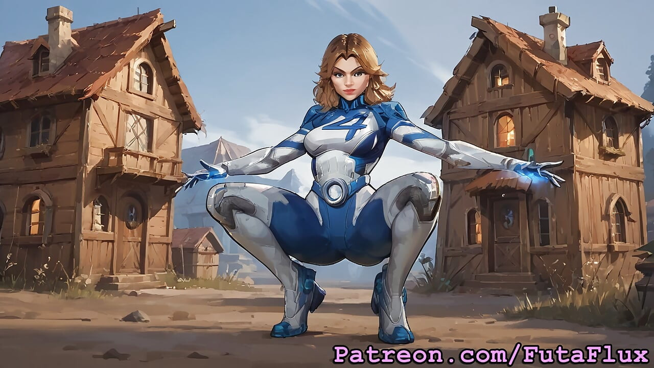 Futanari Nevidljiva Žena - Dr. Sue Storm
