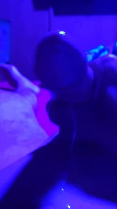 Blue light shot