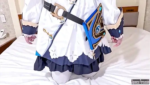 Cute Cosplayer Overwhelmed - Intense Rhythm and Devotion in a Private POV Session