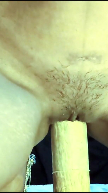 Emotional moment from "TROROSE Indian Bhabhi Enjoys Belan In Her Cat In Desi Style"