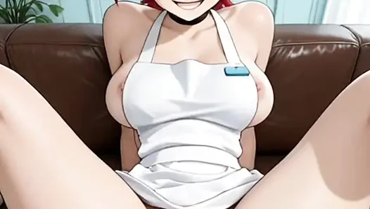 Hentai anime - der freund meiner stiefschwester geschleicht, ohne dass sie es notiert
