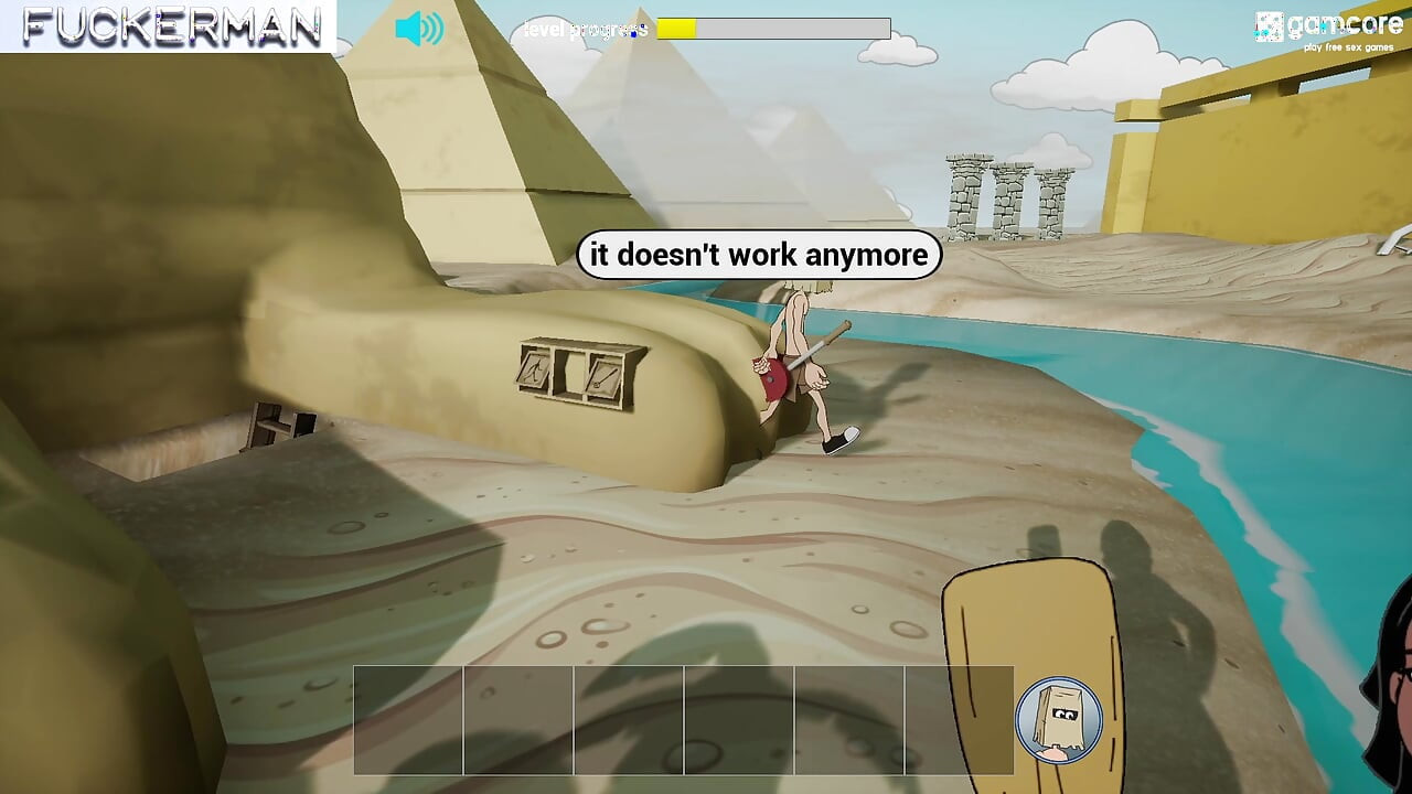 Complete Gameplay - Fuckerman, Boobs Of Egypt 0.1