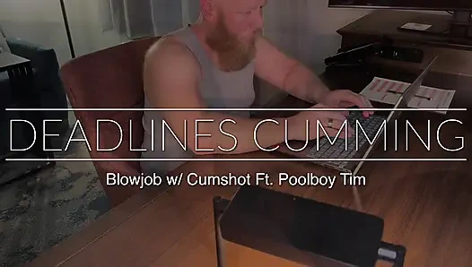 Deadlines cumming - nyepong kontol sampai dicrot sperma