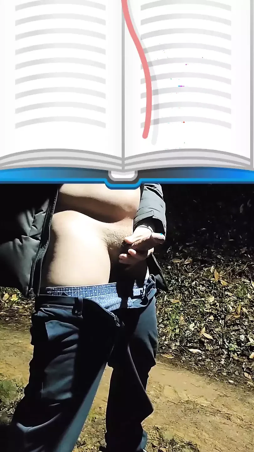 Korean masturbating outdoors and taking a shower at home
