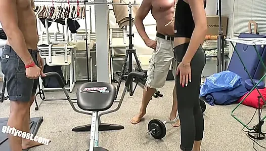 Pia - fitness yerine sikiş