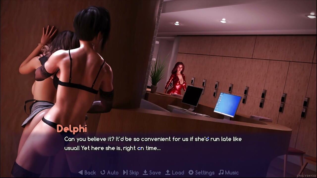 Sky Resort Gameplay Del 5 - Delphi Knullar Selena i Kontoret Hemligt