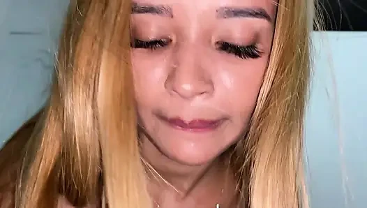 Young slim girl gets fucked by her roommate