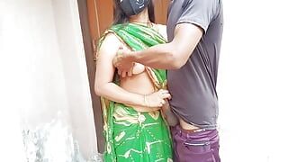 Devar's romantische flirt met Soniya Bhabhi of echt orgasme - Hindi