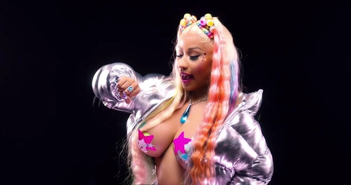 Nicki Minaj Trollz Pasties