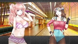 HuniePop 2 - Double Date - Part 8 Girl Lesbian Babes By LoveSkySan