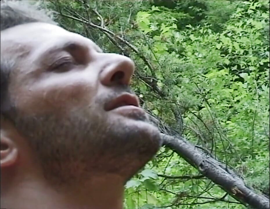 Pussy licking fingering fucking threesome in the forest