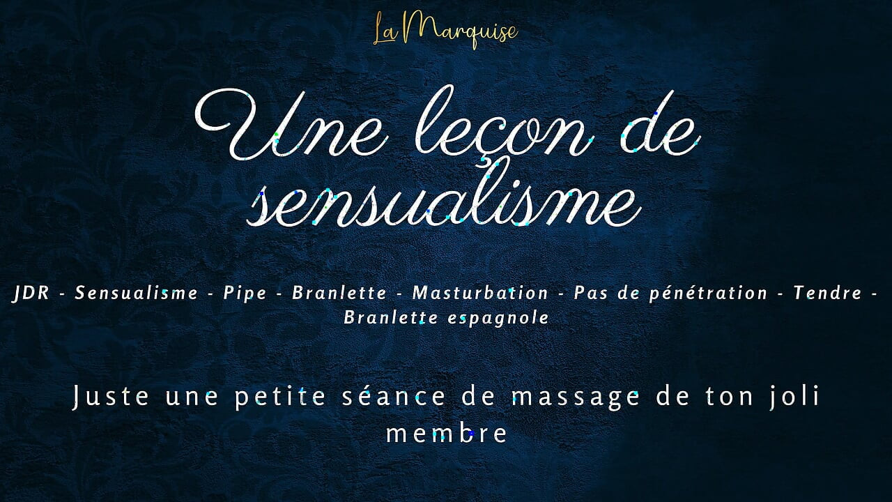 Pornô de áudio francês | Eu cuido de sua grande