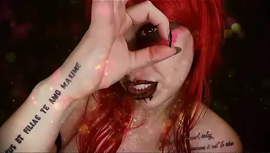 Demoness'ten asla boşalmamaya lanet olsun! Şimdi son orgazmını yap, eğer yapabilirsen
